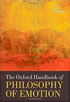 Full Download The Oxford Handbook Of Philosophy Of Emotion 