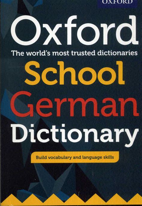 Read The Oxford School German Dictionary Bilingual Dictionary 