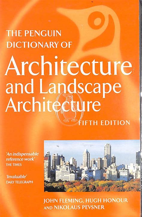 Full Download The Penguin Dictionary Architecture Landscape 