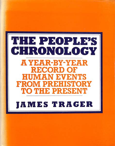 Read The Peoples Chronology A Year By Year Record Of Human Events From Prehistory To The Present 