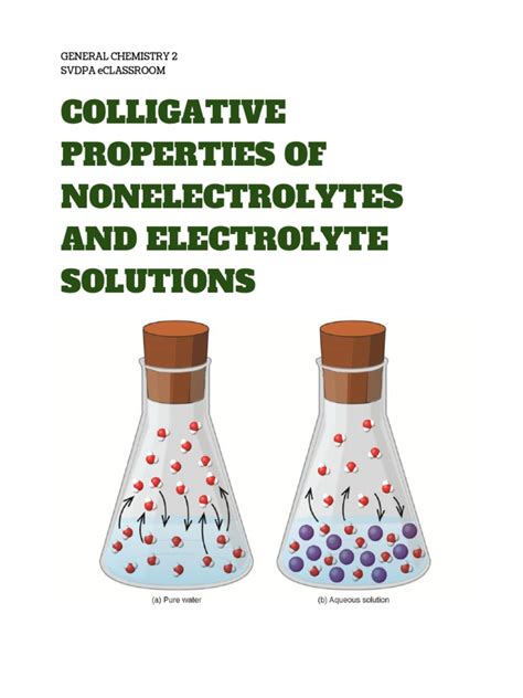 Download The Phase Rule And Colligative Properties Of Solutions 