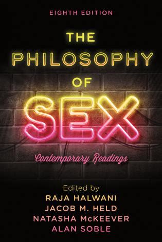 Full Download The Philosophy Of Sex 