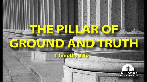 Read Online The Pillar Ground Truth Orthodox 