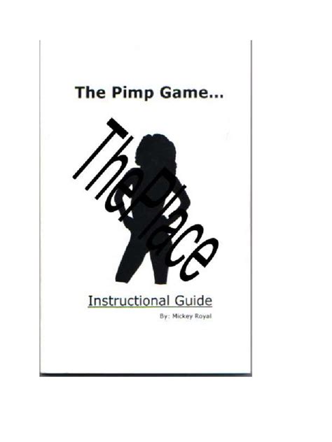 Download The Pimp Game Instructional Guide 