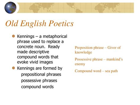 Read Online The Poetics Of Old English 