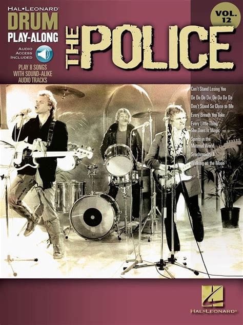 Read Online The Police Drum Play Along Volume 12 
