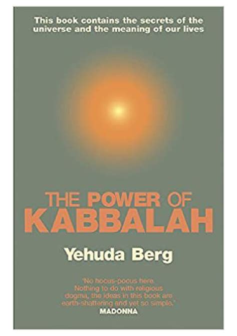 Download The Power Of Kabbalah Yehuda Berg Pdf 