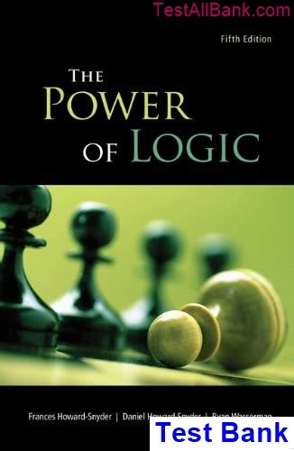 Full Download The Power Of Logic 5Th Edition Answer Key 