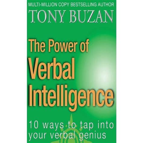 Read The Power Of Verbal Intelligence Tony Buzan 