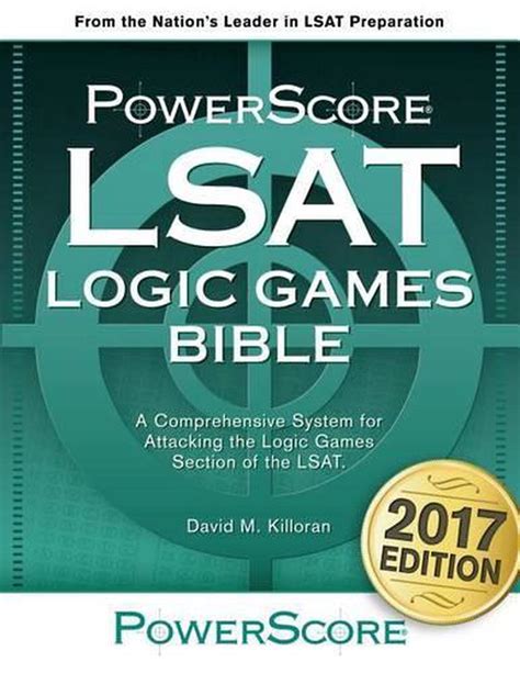 Read The Powerscore Lsat Logic Games Bible David M Killoran File Type Pdf 