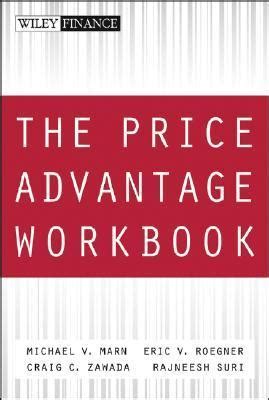 Full Download The Price Advantage Workbook Step By Step Exercises And Tests To Help You Master The Price Advantage Wiley Finance 