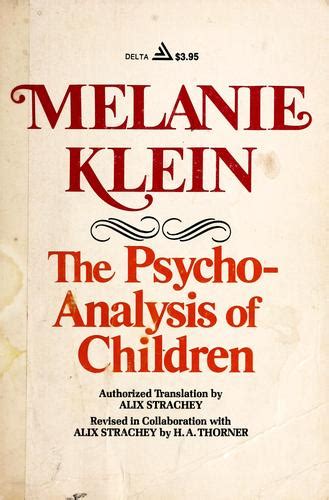 Read Online The Psycho Analysis Of Children 