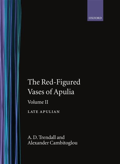 Download The Red Figured Vases Of Apulia Indexes 
