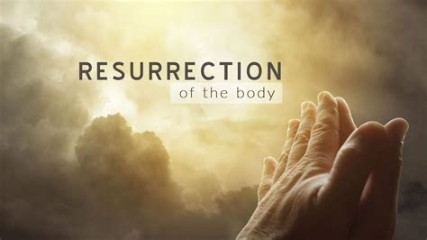 Download The Resurrection Of The Body 