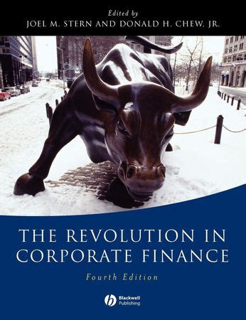Read Online The Revolution In Corporate Finance 