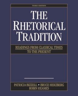 Read The Rhetorical Tradition By Patricia Bizzell 