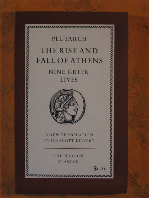 Read The Rise And Fall Of Athens Nine Greek Lives 