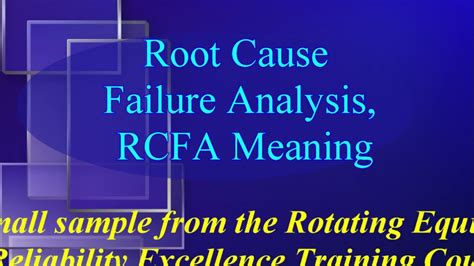 Read The Root Cause Failure Analysis Rcfa Of Broken Lever 