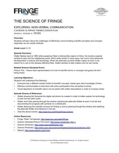Full Download The Science Of Fringe Science Olympiad 