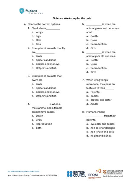Full Download The Science Quiz Com Sample Papers 