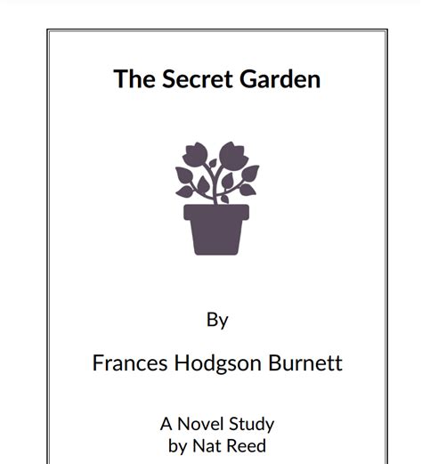 Download The Secret Garden Study Guide 