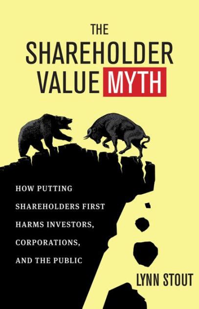 Full Download The Shareholder Value Myth 