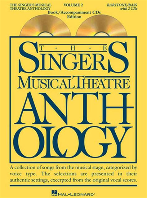 Full Download The Singers Musical Theatre Anthology Volume 2 Baritone Or 