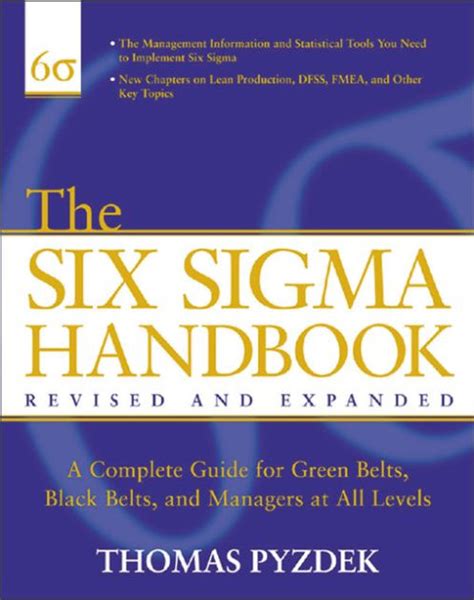 Read Online The Six Sigma Handbook Third Edition By Thomas Pyzdek 