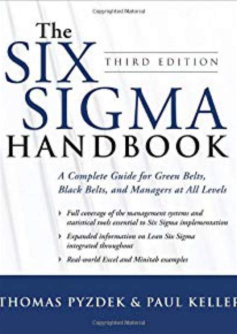 Read The Six Sigma Handbook Third Edition Ibbib 