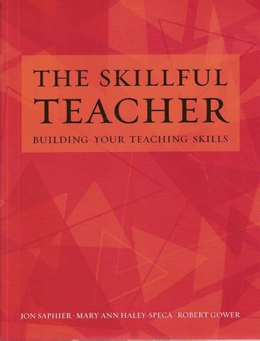 Read The Skillful Teacher Jon Saphier 