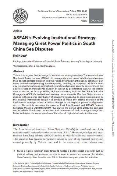 Full Download The South China Sea And Great Power Politics Implications 