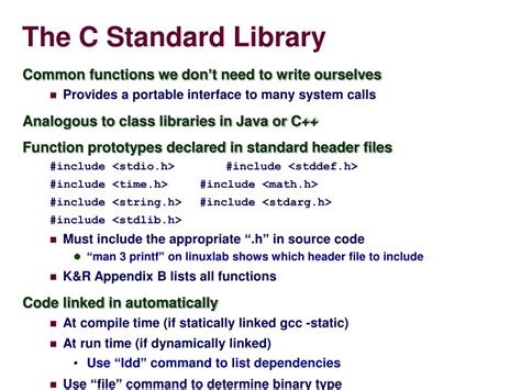 Read Online The Standard C Library 