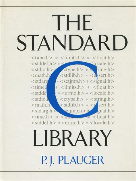 Download The Standard C Library Plauger 