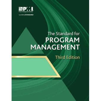 Full Download The Standard For Program Management Third Edition 