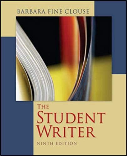 Read Online The Student Writer 9Th Edition 