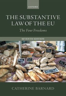 Read The Substantive Law Of The Eu The Four Freedoms 