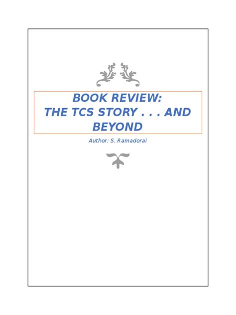 Full Download The Tcs Story And Beyond Pdf 