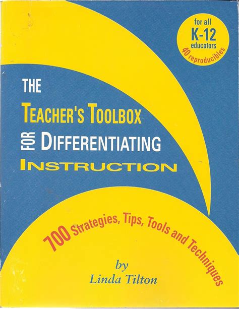 Read The Teachers Toolbox For Differentiating Instruction 700 Strategies Tips Tools And Techniques K 12 