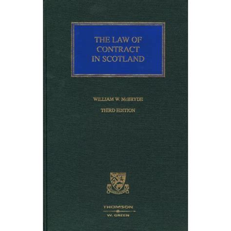 Full Download The The Law Of Contract In Scotland The Law Of Contract In Scotland Internet 