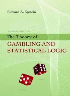 Full Download The Theory Of Gambling And Statistical Logic Pdf 