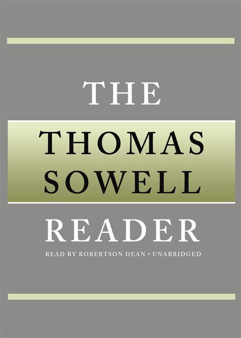Full Download The Thomas Sowell Reader 
