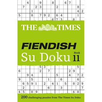 Full Download The Times Fiendish Su Doku Book 11 Times Mind Games 