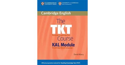 Download The Tkt Course Kal Module By Albery David Authorpaperback 