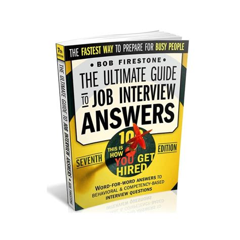 Read Online The Ultimate Guide To Job Interview Answers 2012 