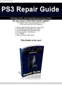 Read Online The Ultimate Ps3 Repair Guide 