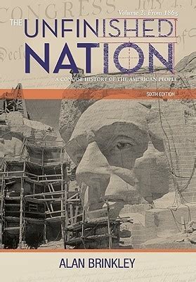 Read The Unfinished Nation 7Th Edition Volume 2 