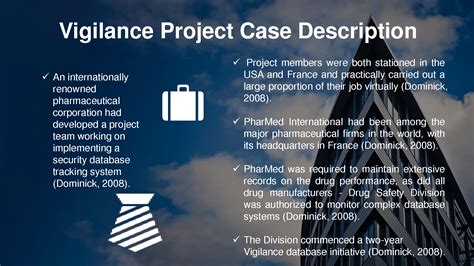 Read The Vigilance Project Case Overview 