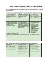 Download The War At Home Guided Reading Answers 