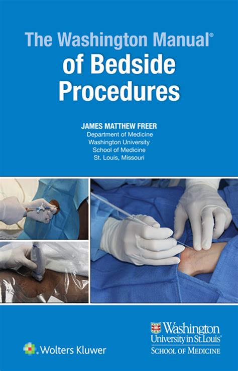 Read The Washington Manual Of Bedside Procedures By Freer 