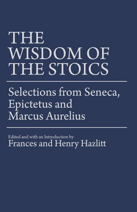 Read The Wisdom Of The Stoics Mises 